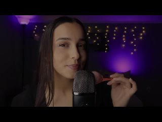 100% mic sensitivity to feel asmr soft triggers, ear to ear whispering affirmations, instructions